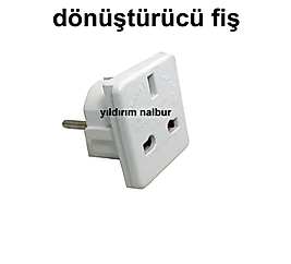 AMERİKAN FİŞİ DÖNÜŞTÜRÜCÜ DÖNÜŞTÜRÜCÜ PRİZ