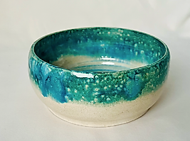 Seramik el yapımı yuvarlak kase