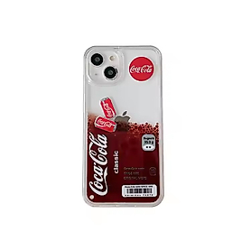 iPhone 14 Pro Sulu Coca Cola Telefon Kılıfı