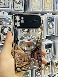 iPhone 11 Lens Korumalı Telefon Kılıfı Gümüş