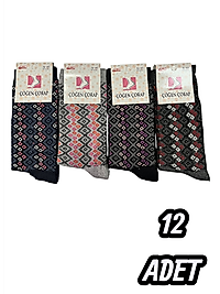 Kadın Çöğen Çorap 12 Adet