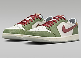 Air Jordan 1 Low “ Year Of The Dragon “ Green