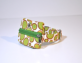 2808 Geometrik desenli Yeşil Kırmızı Dog Freebag, Sugar Bag, Boyun Tasması