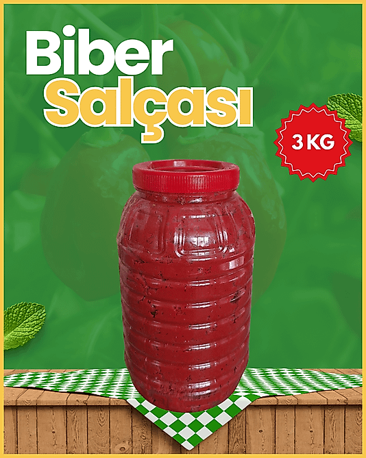 Biber Salçası  3000 gr