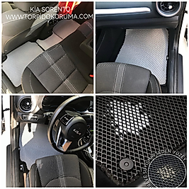 Kia Sorento 2016+ Akıllı Premium Eva Oto Paspas (Aksesuarlar Fiyata Dahil Değildir)