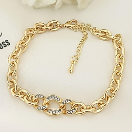 14K Minimal Gurmet Çelik Bileklik
