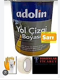 adolin yol çizgi boyası 3 kg sarı