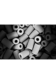Rustik Perdeler Için Pile Aparatı/borusu - 15 Cm -30 Adet