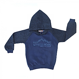 Erkek Çocuk Kapüşonlu Triko Sweat Lacivert