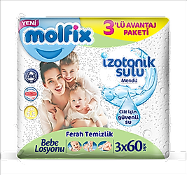 MOLFİX ISLAK HAVLU 3 LÜ AVANTAJ PAKETİ