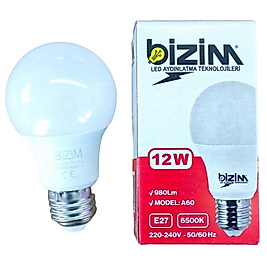 Bizim Ampul Led 12W Beyaz