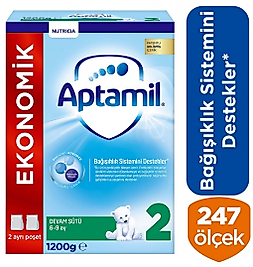 Aptamil 2 Devam Sütü 1200 gr Akıllı Kutu