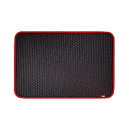 Cattie Kum Toplayıcı Fonsiyonel Kedi Paspası Kırmızı 37 x 50 cm