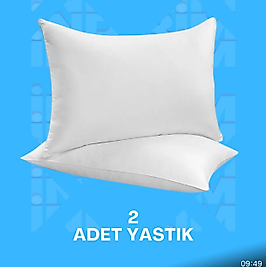2*800 gr Boncuk Slikon Yastık