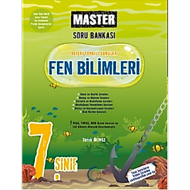 7. Sınıf Master Fen Bilimleri Soru Bankası