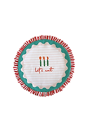 Fırfırlı Yuvarlak Amerikan Servis