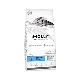 Molly Tavuk Etli Yavru Kedi Maması (2 kg)
