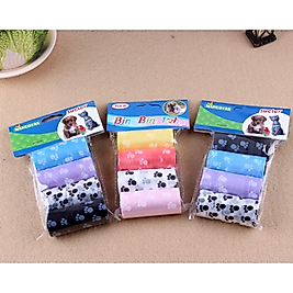 Köpek dışkı poşeti 4 lü set