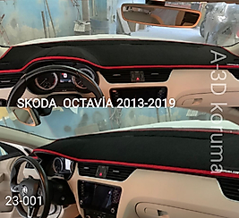 Skoda Octavia 2013-2019 Konsol Torpido 3D Koruma