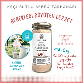 Keçi Sütlü Domatesli Bebek Tarhanası