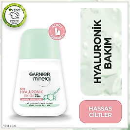 GARNIER MİNERAL  HYALURONİK BAKIM ROLL-ON 50ml