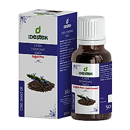 DESTEK CHİA TOHUMU YAĞI 50 ML (SOĞUK PRES)