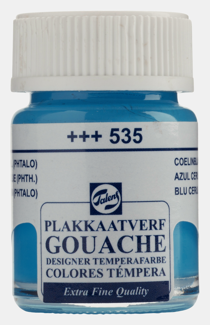 Talens Guaj Boya 16 ML 535 - Cerulean Blue