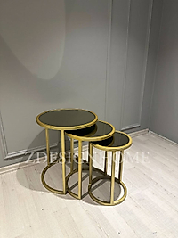 ZDESIGNHOME Gold Yuvarlak Zigon