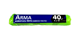 Koruyucu Örtü Naylon 40 m2 (10 x 4 m) - Şeffaf