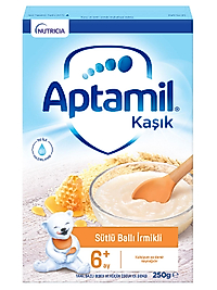 Aptamil Sütlü Ballı Irmikli Tahıl Bazlı Kaşık Maması 250 gr
