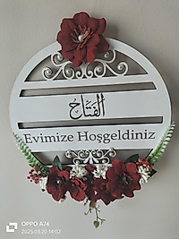 Ahşap kapı süsü
