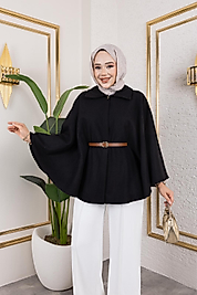 Tesettür Panço - SİYAH