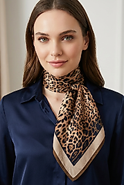 Spring Eşarp Leopar Yeni Desen