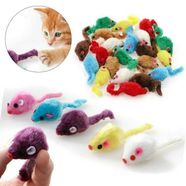 Lion Peluş 5 cm Renkli Fare Kedi Oyuncak