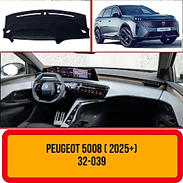 Peugeot 3008 2025+ Konsol Torpido A3D Koruma Koruyucu Kılıfı