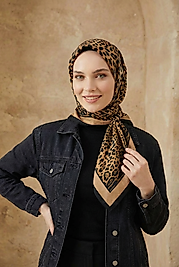 Spring Eşarp Leopar Yeni Desen