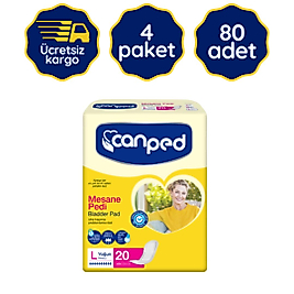 Canped Mesane Pedi Büyük(L) 20'li 80 Adet