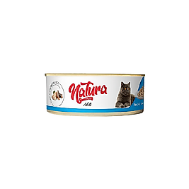 Natura Ton Balıklı ve Sardalyalı Yetişkin Kedi Konserve Maması (70 g)