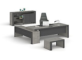 Yalın Antrasit Meşe - Füme