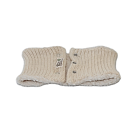 Kışlık Yünlü Boyunluk Ekru Organic Bonny Baby