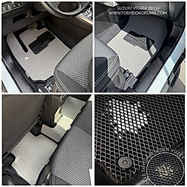 Suzuki Vitara 2015+ Kasa Akıllı Premium Eva Oto Paspas (Aksesuarlar Fiyata Dahil Değildir)