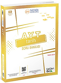 ÜçDörtBeş Yayınları AYT Tarih Soru Bankası 2024