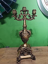 MERCAN MOBİLYA AKSESUAR, MUMLUK 3 LU  , 45 CM Polyester Dekoratif Biblo, hediyelik eşya