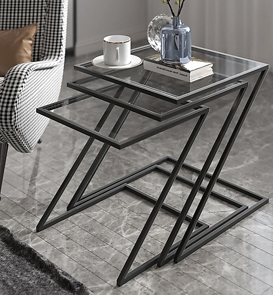 SİYAH Z ZİGON ŞEFFAF CAM