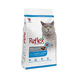 Reflex Somon ve Hamsi Balıklı Yetişkin Kedi Maması 2 kg