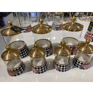 Royking 7 Parça Baharat Seti Damalı