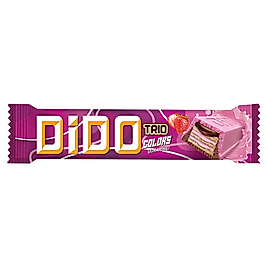 Ülker Dido Trio Colors Çilek Aromalı Çikolata 36,5Gr