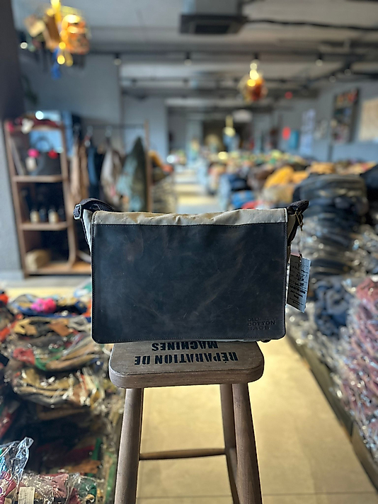 OLD COTTON CARGO BOİSE COMPUTER BAG 7171 GDS
