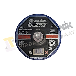 Sonnenflex Silverstar Taşlama Taşı 180x8,0x22,23 mm