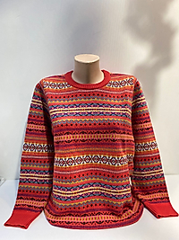 ETNİK DESEN YÜN KAZAK